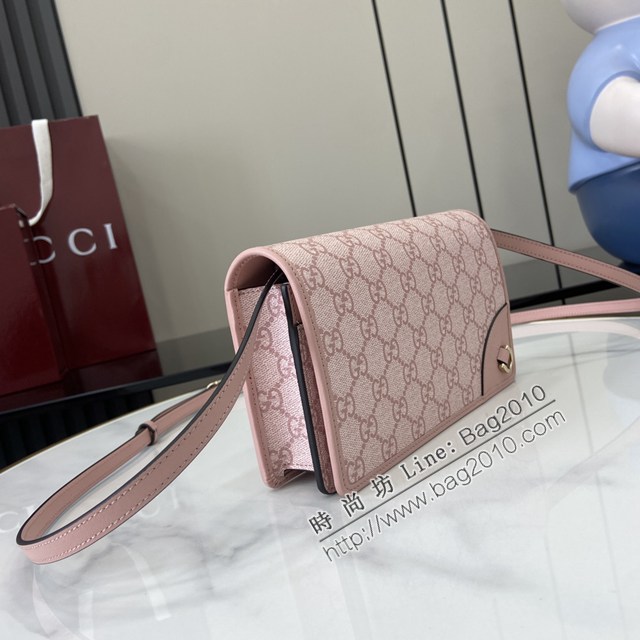Gucci專櫃古馳最新款Emblem系列肩背包女士斜挎小包 jh2765型號：820688